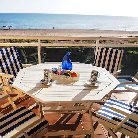 APARTAMENTO EN PRIMERISIMA LINEA DE PLAYA n 10 Playa De Xeraco Kültér fotó