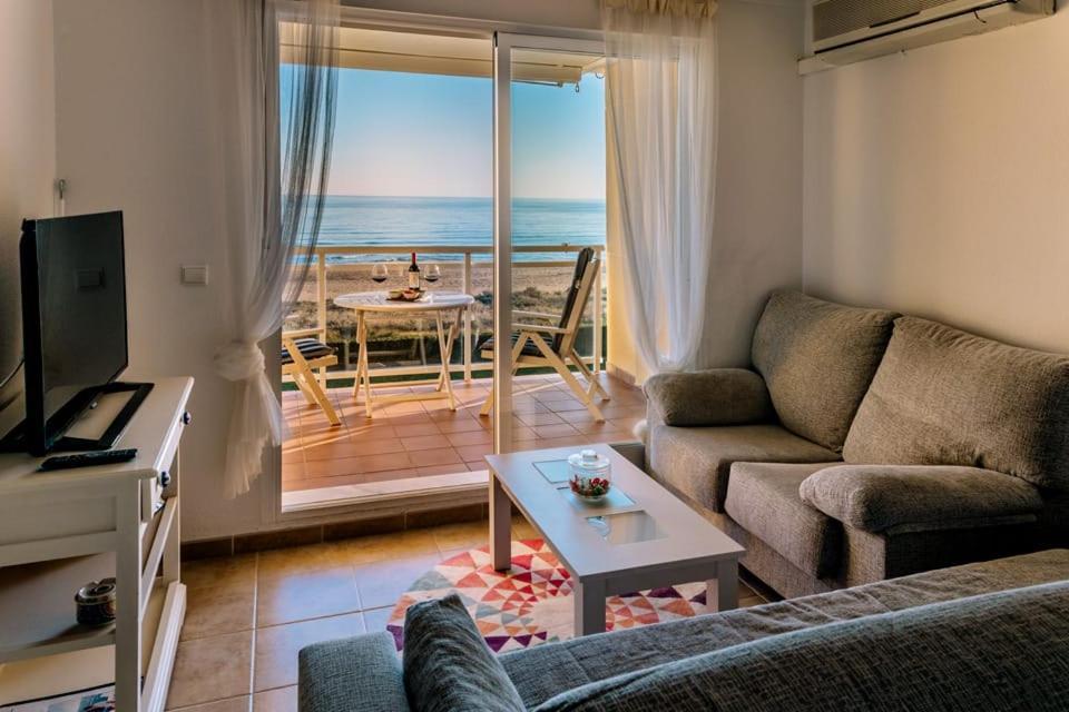 APARTAMENTO EN PRIMERISIMA LINEA DE PLAYA n 10 Playa De Xeraco Kültér fotó